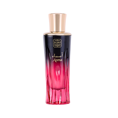 Asma Aqua Perfume 80ml by Naseem perfumes in oman featuring a luxurious fragrance with rose, leather, oud, and saffron notes in an elegant premium bottle.