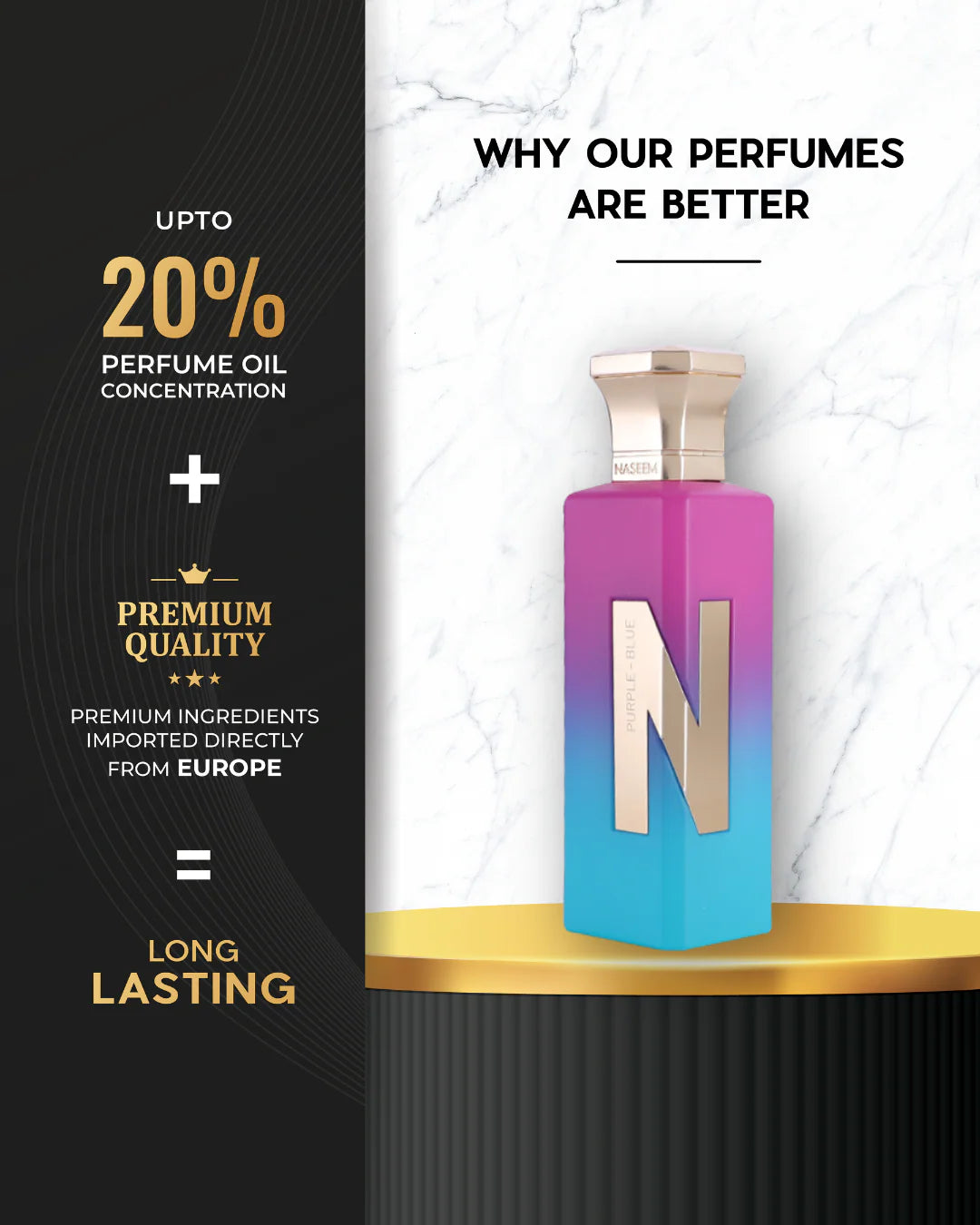 best perfume for women purple blue by naseem perfume brand